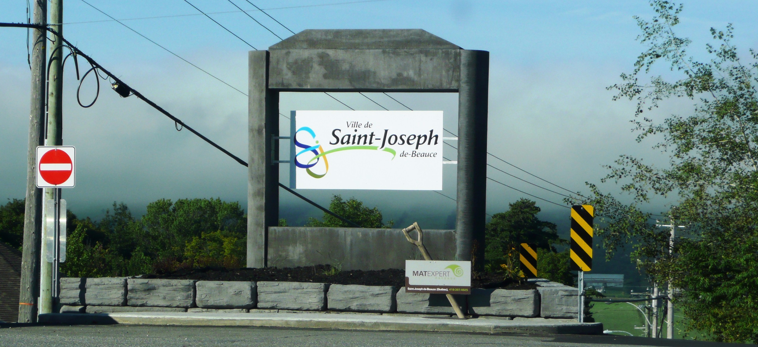 Saint Joseph of Beauce city sign