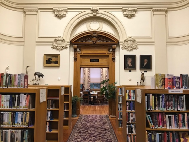 Lawrence Library reading rooms